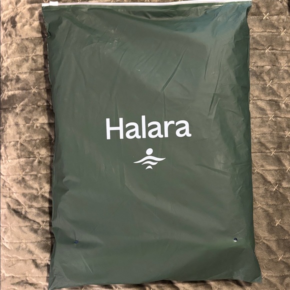 Halara Flex High Waisted Striped Wide Leg Track Jeans with Pockets Pageant Blue - Picture 11 of 11